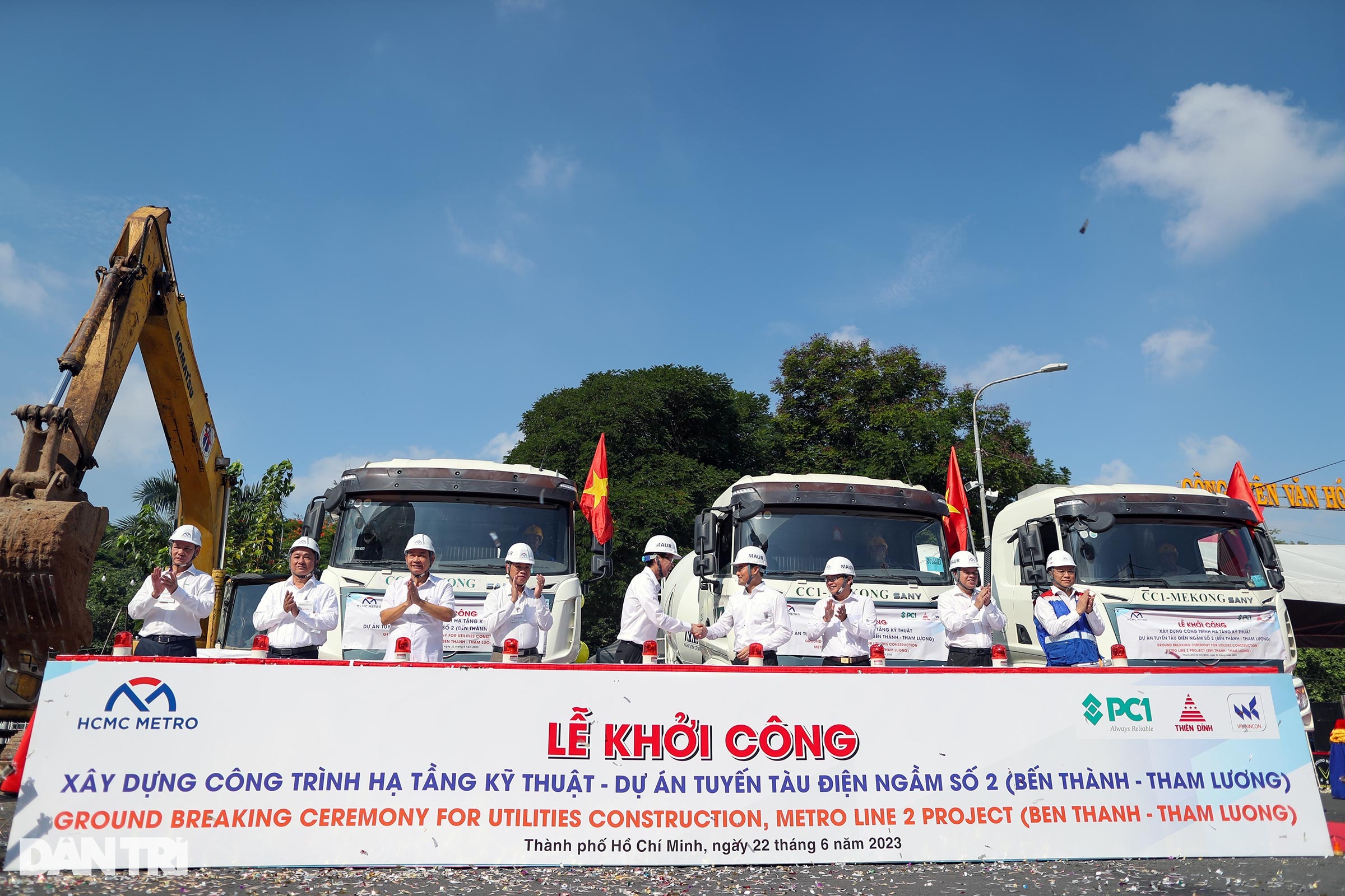 Khởi công dọn sạch mặt bằng chuẩn bị thi công metro số 2 ở TPHCM - 2 Khởi công dọn sạch mặt bằng chuẩn bị thi công metro số 2 ở TPHCM - 2