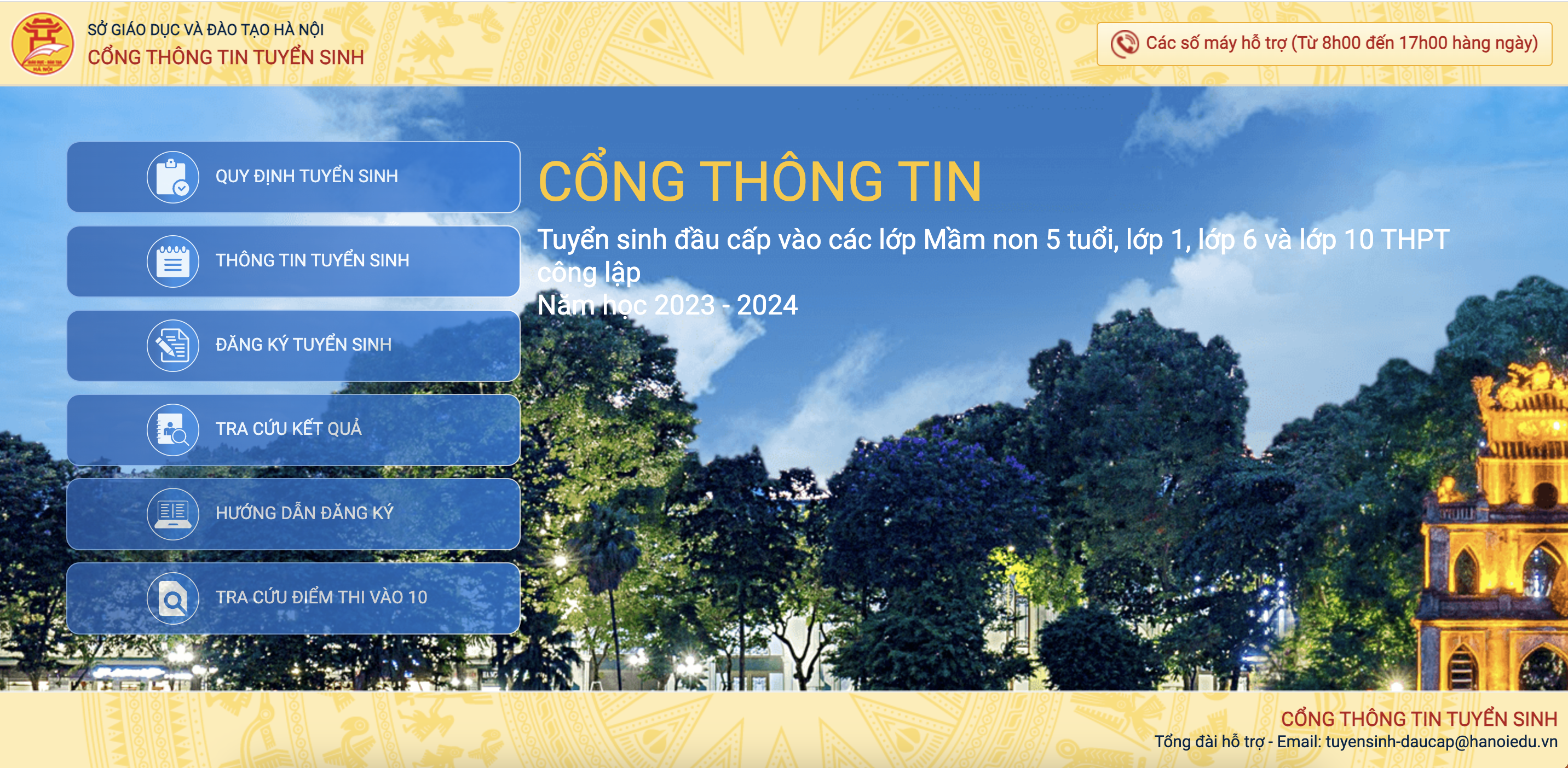 Hà Nội bắt đầu tuyển sinh trực tuyến đầu cấp, tăng gần 50.000 học sinh - 2