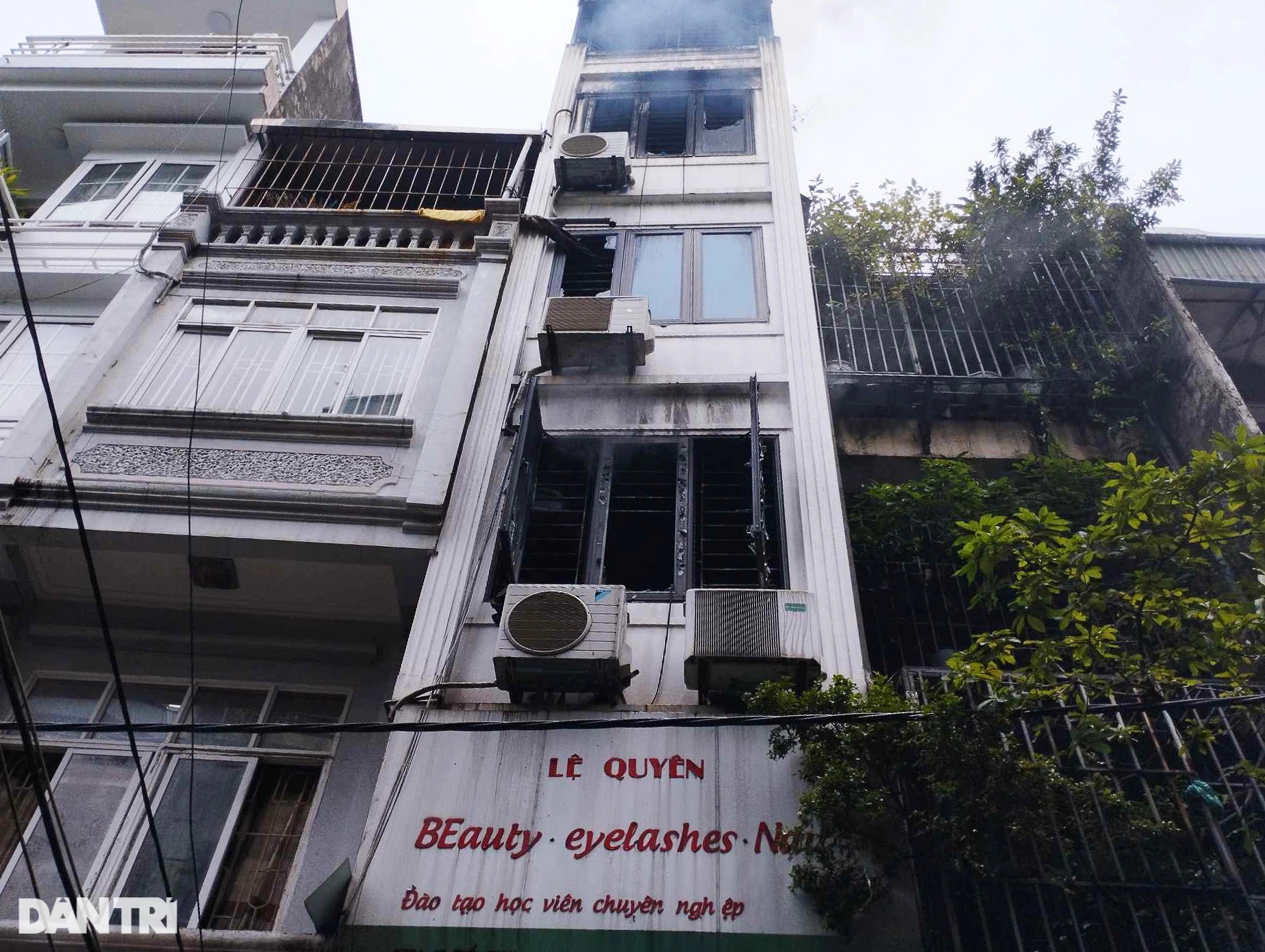 Lời kể của các nhân chứng vụ cháy nhà 3 người tử vong ở Hà Nội - 1
