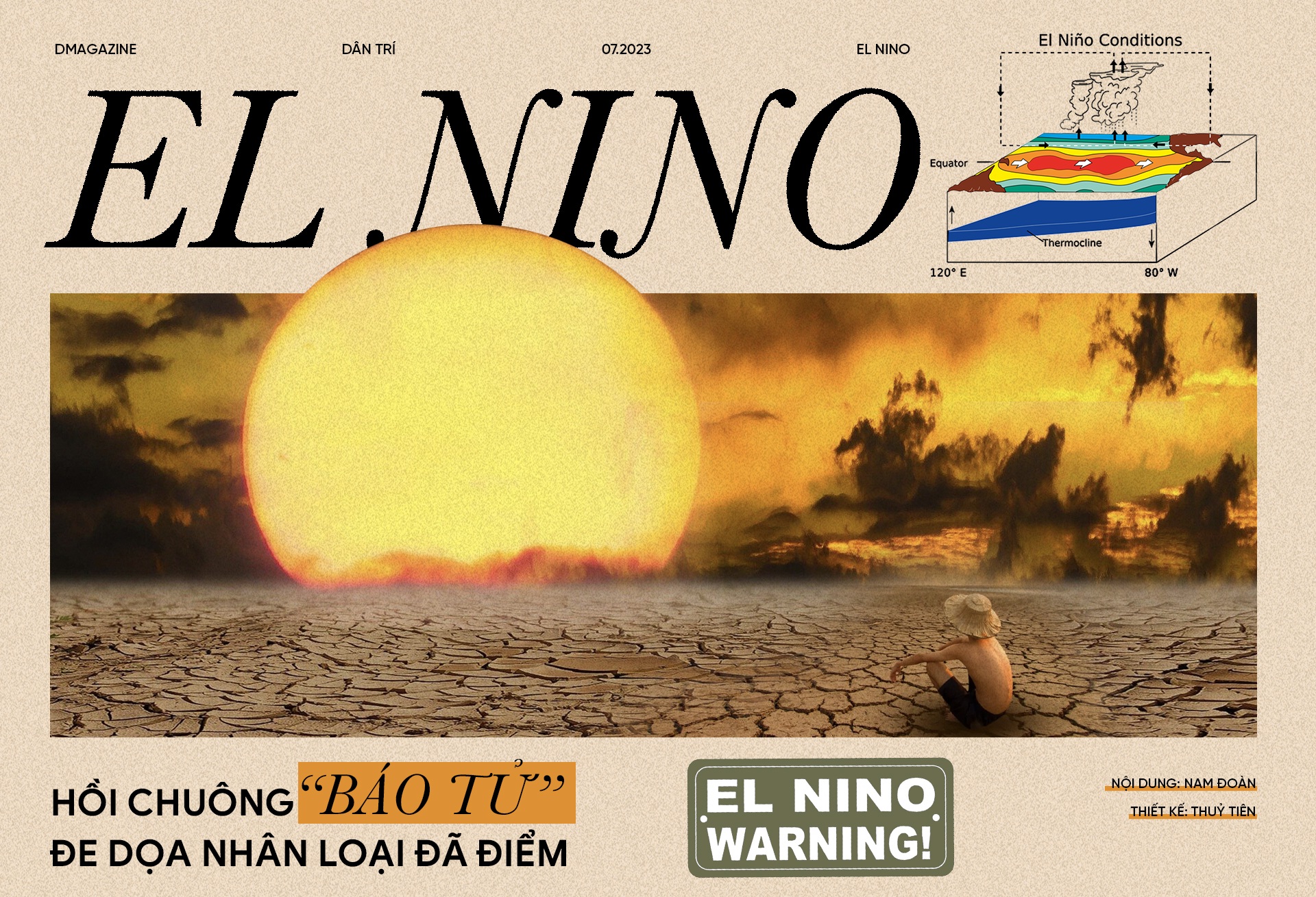 El Nino: Hồi chuông "báo tử" đe dọa nhân loại đã điểm