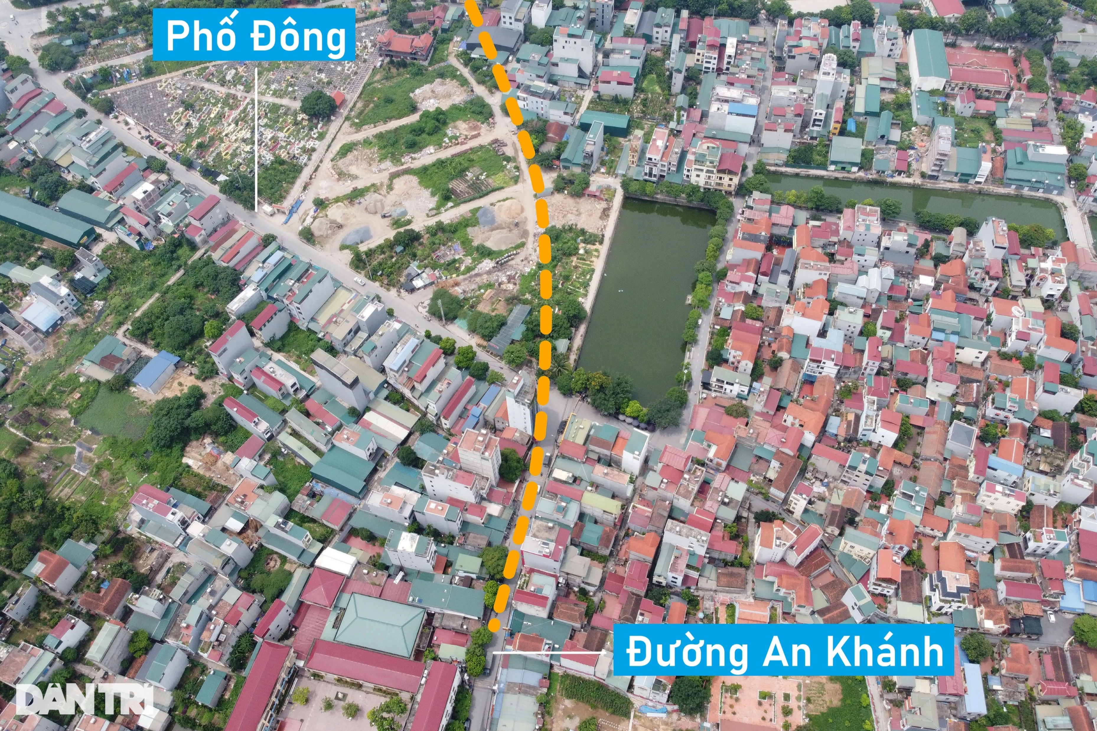 View - Những tuyến đường quy hoạch qua khu đô thị Nam An Khánh | Báo Dân trí