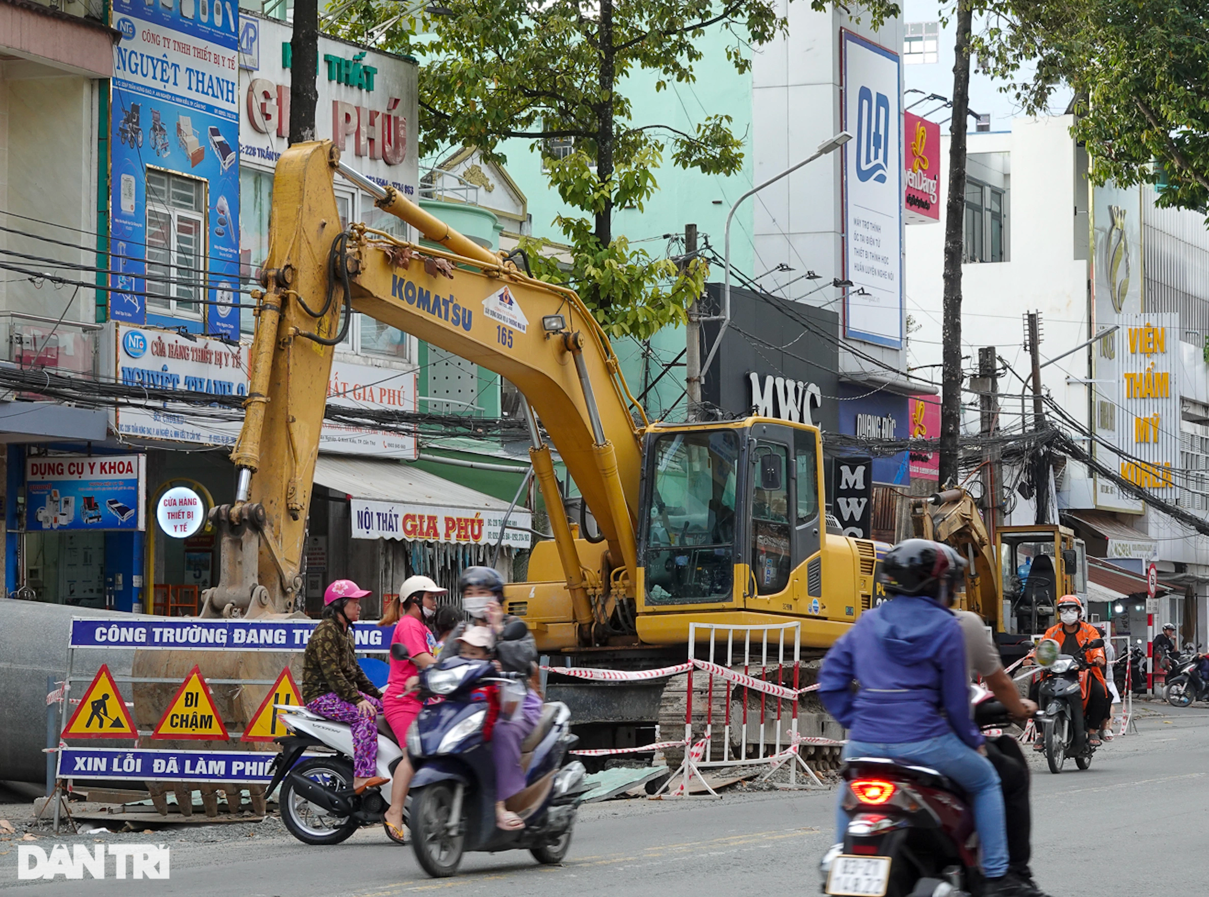 Lô cốt ngổn ngang trung tâm thành phố Cần Thơ - 8