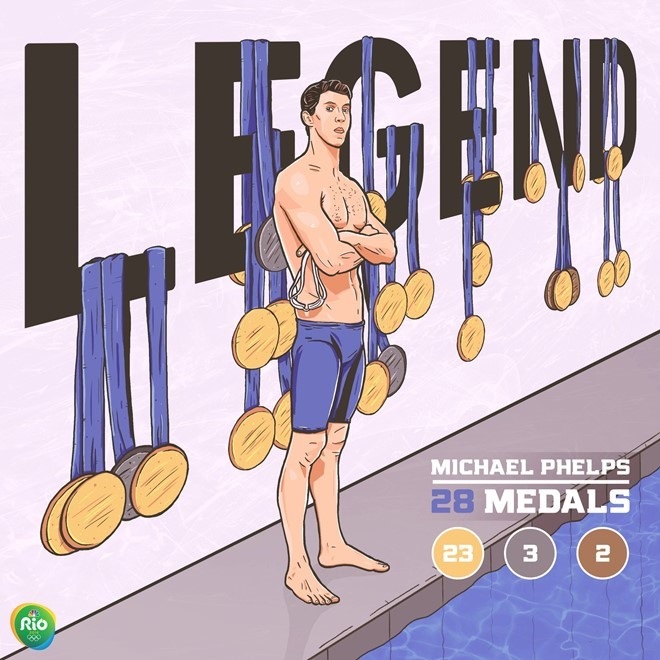 Sam Seiple Michael Phelps: Cảm hứng của cả một thế hệ