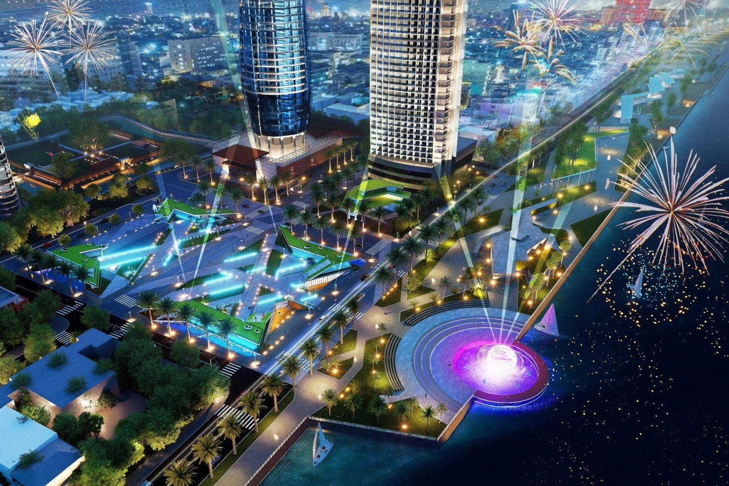 Quảng trường nghìn tỷ ở trung tâm Đà Nẵng sắp được “khởi động”
