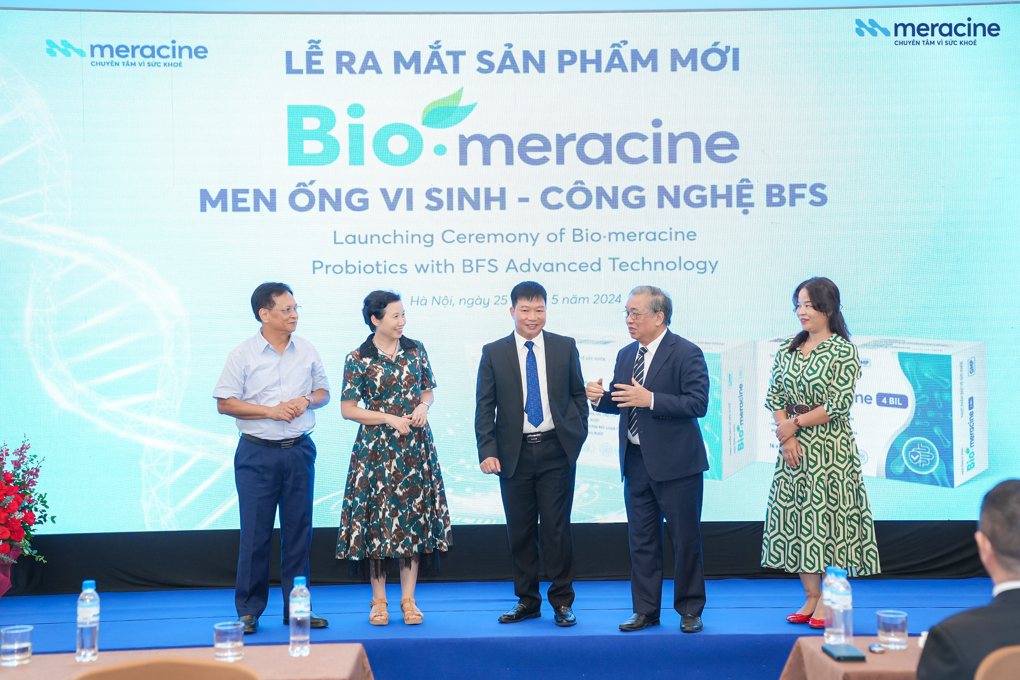 Meracine ra mắt men ống vi sinh Bio-meracine hỗ trợ bổ sung lợi khuẩn cho đường tiêu hóa