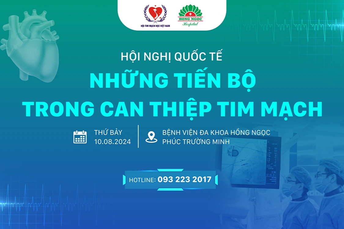 Cập nhật những tiến bộ can thiệp tim mạch trong hội nghị sắp diễn ra tại Hà Nội