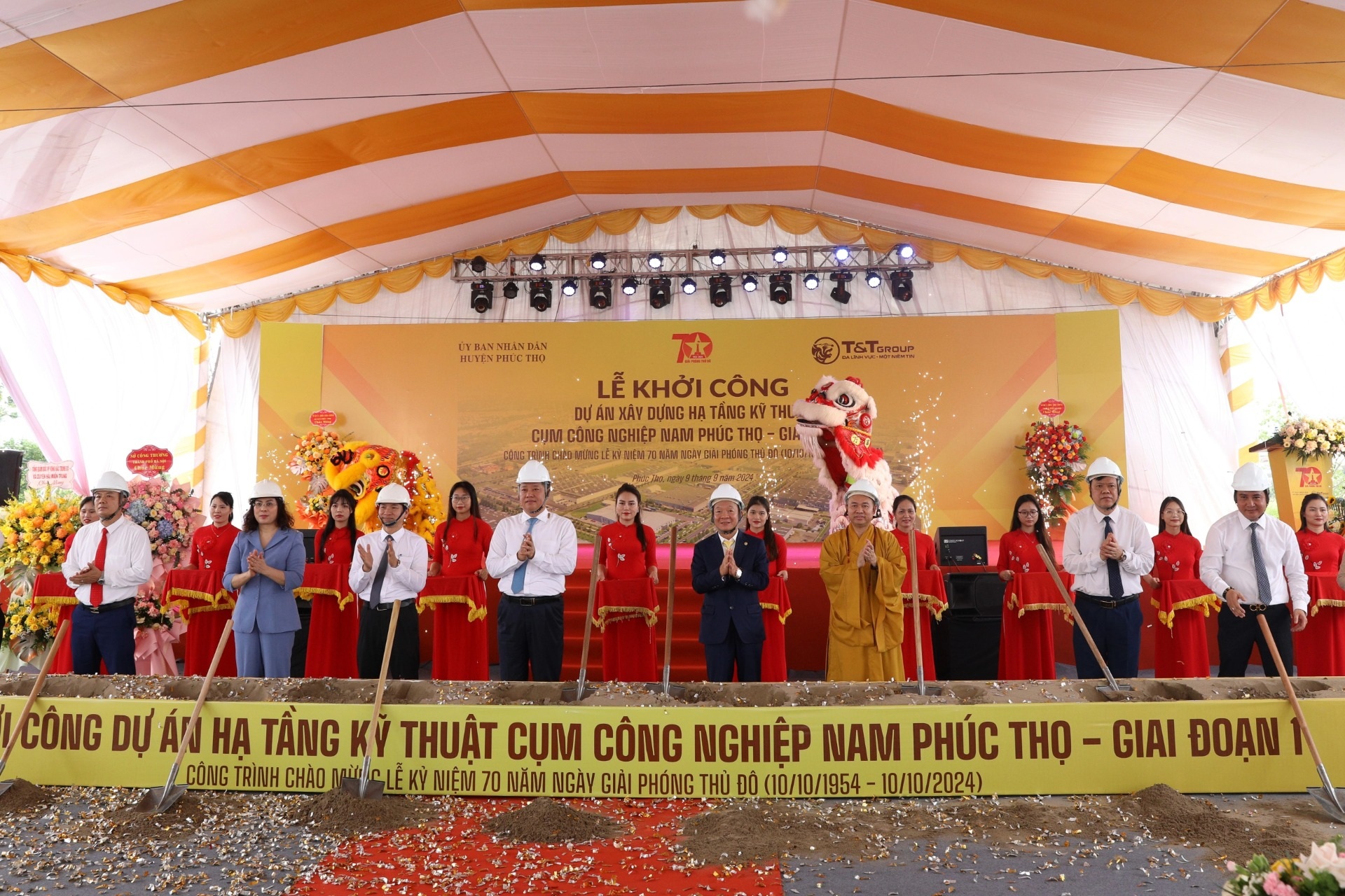 T&T Group khởi công cụm công nghiệp lớn nhất Hà Nội