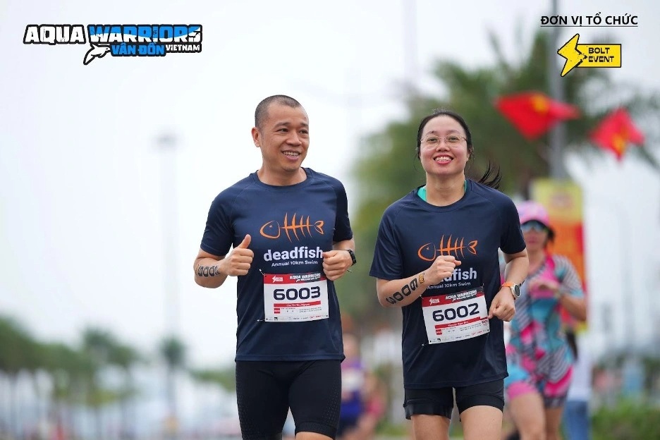 Sức hút của Aquathlon - bộ môn thể thao kết hợp giữa bơi và chạy