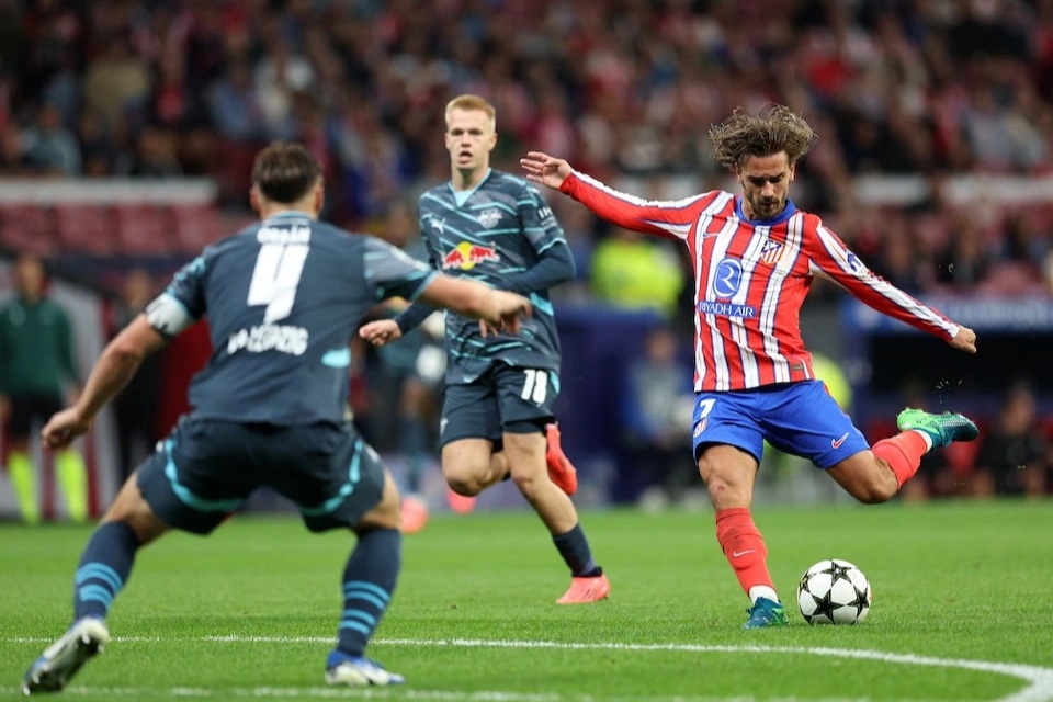 Atletico giành 3 điểm, Leverkusen thắng tưng bừng ở Champions League