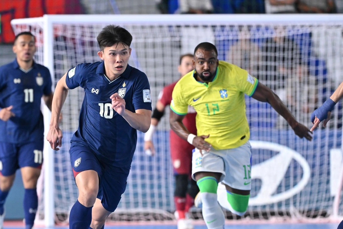 Xác định các cặp đấu vòng 1/8 World Cup futsal: Thái Lan gặp Pháp