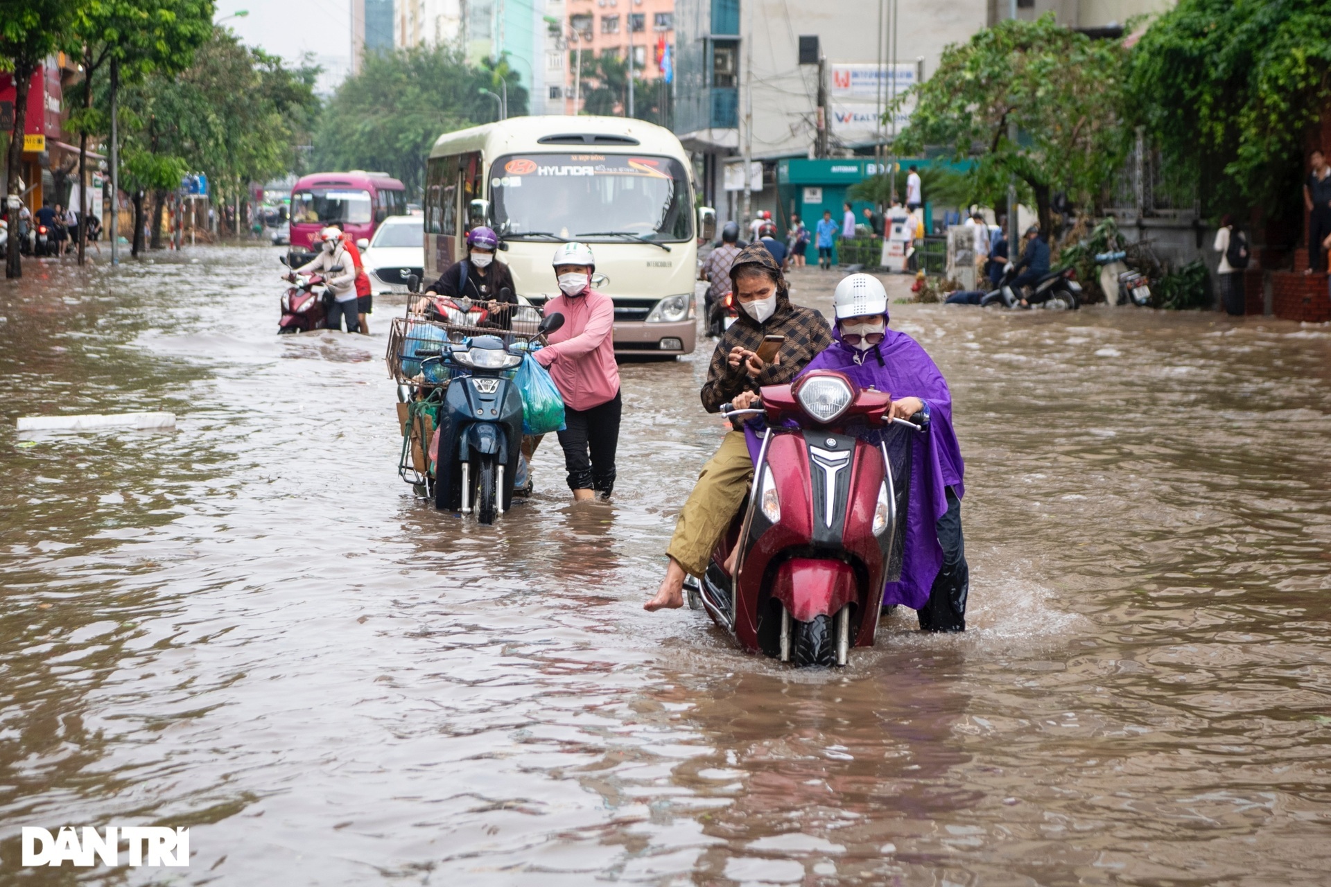 Bắc Bộ và Thanh Hóa mưa to, có nơi trên 200mm