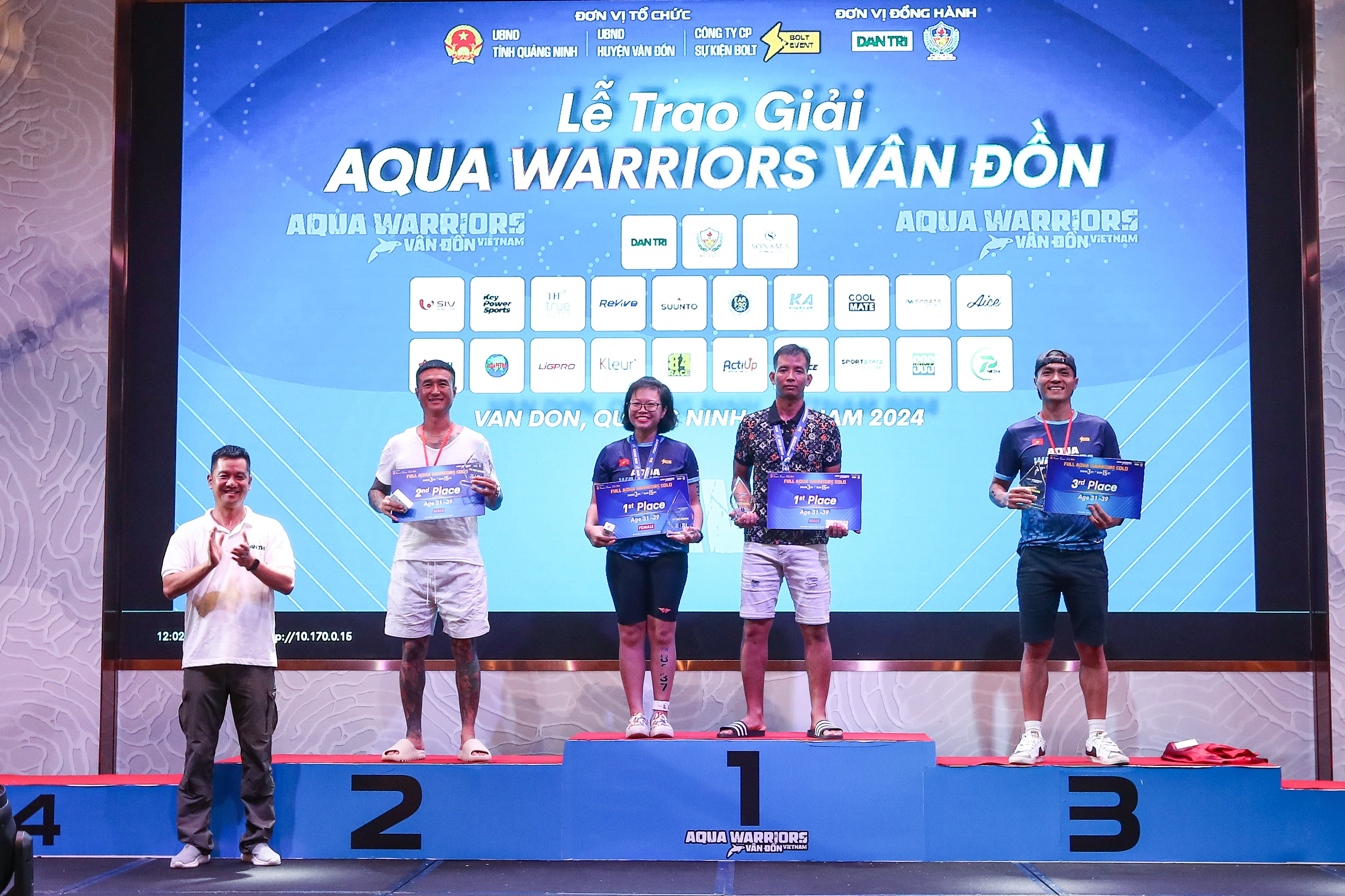 Những thành tích ấn tượng ở giải Aqua Warriors Van Don 2024