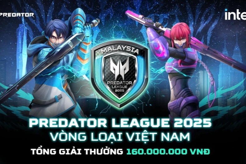 Vòng loại giải đấu Predator League 2025 diễn ra tại Việt Nam