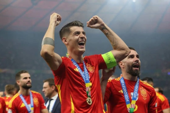 Morata trở lại đội hình Tây Ban Nha dự UEFA Nations League