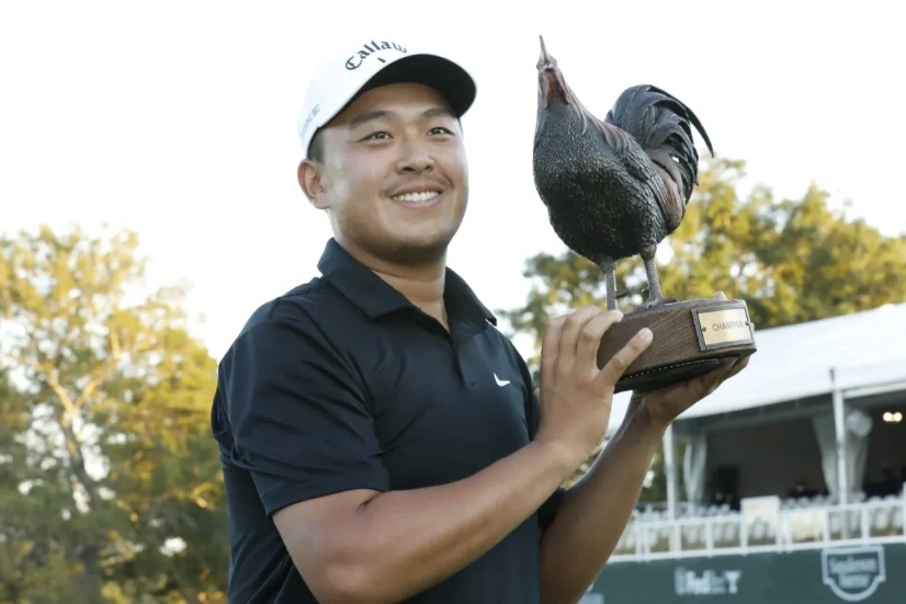 Kevin Yu vô địch giải golf Sanderson Farms Championship 2024