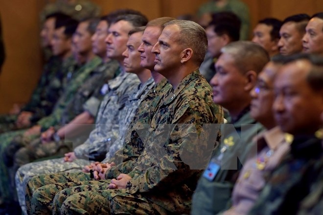 Multinational Military Multinational military exercise held in Thailand