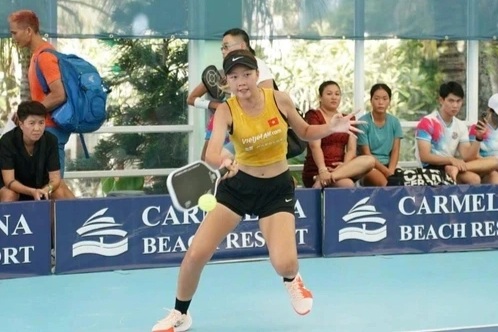 Thắng đối thủ 11-0, Trần Phương Anh giành HCV pickleball ở giải thế giới