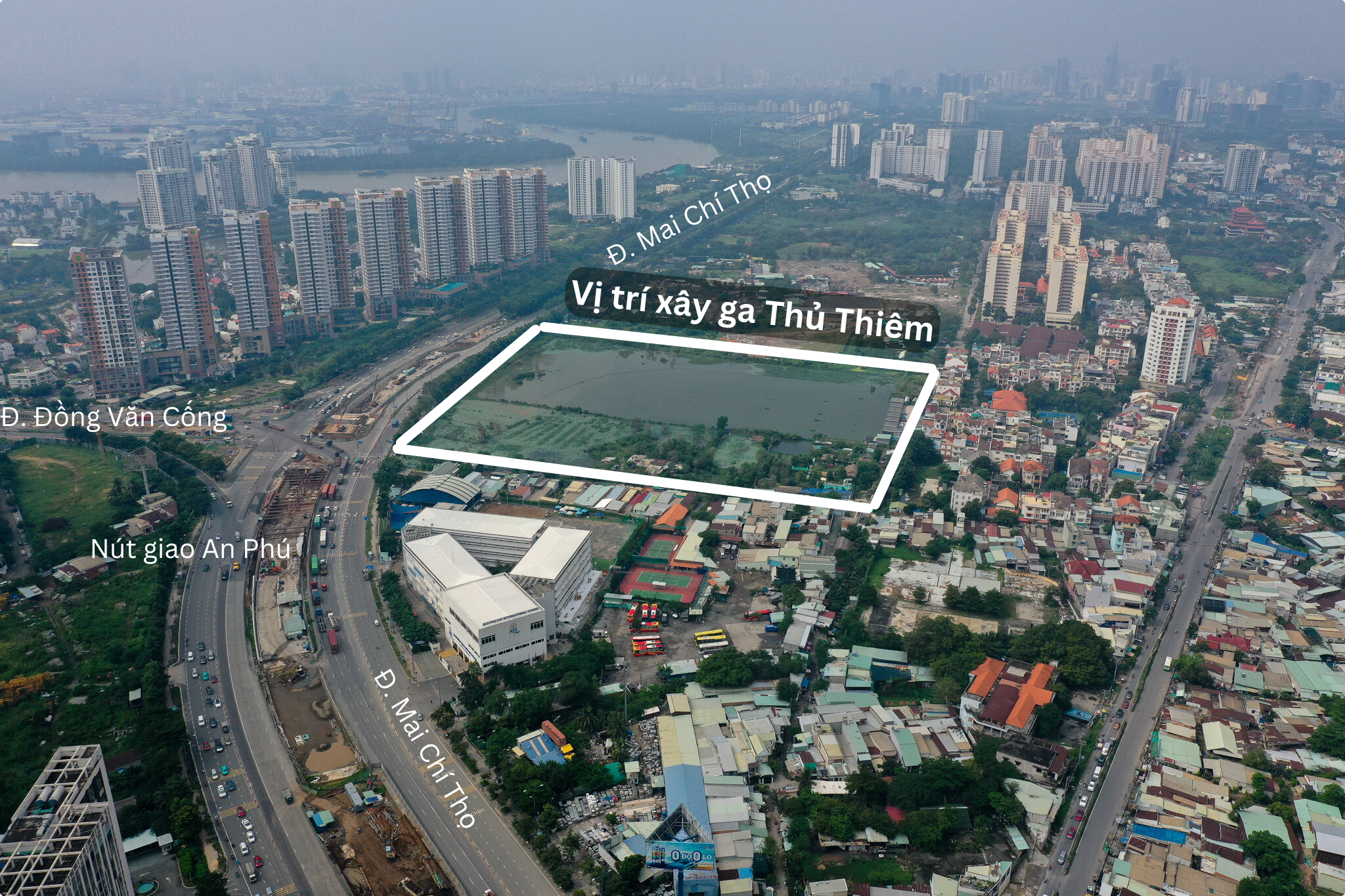 Đại Quang Minh đề xuất lập quy hoạch TOD 246,5 ha quanh ga Thủ Thiêm