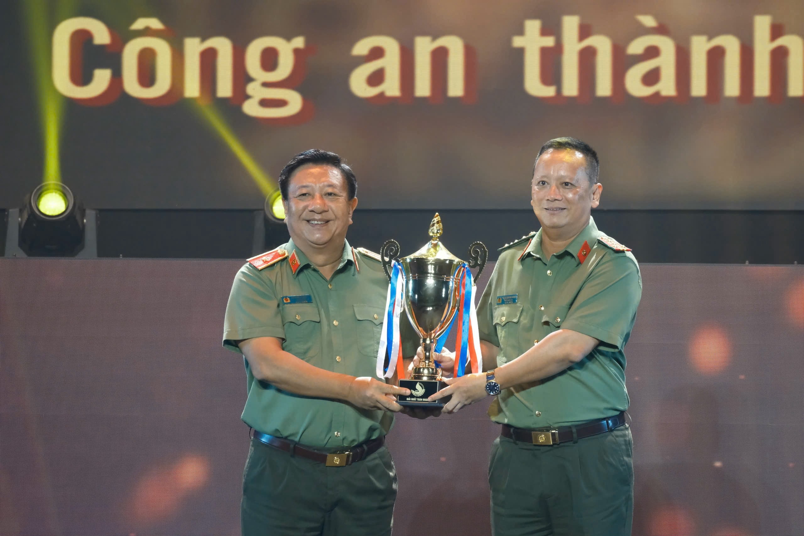 Công an Hà Nội giành Cúp vàng Liên hoan TH-PT Công an nhân dân