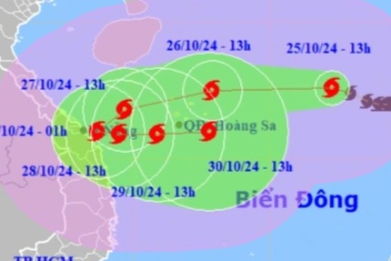 Bão Trà Mi còn mạnh lên, gây mưa rất to và lũ quét ở miền Trung