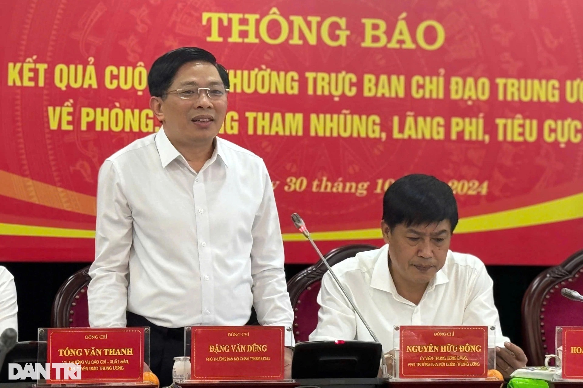 Ban Chỉ đạo Trung ương về phòng chống tham nhũng được bổ sung nhiệm vụ