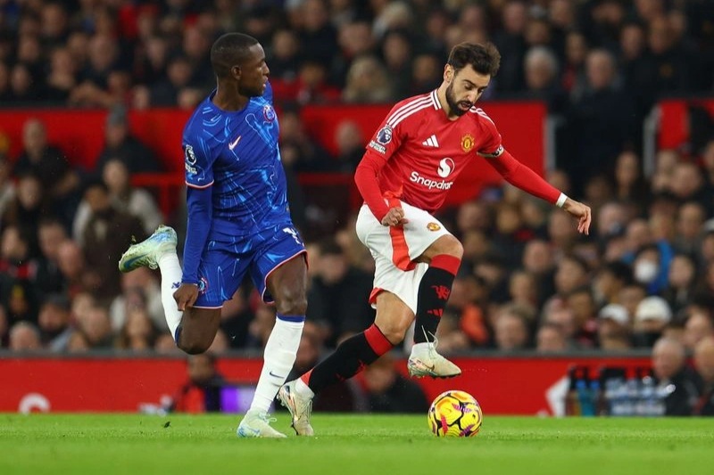 Man Utd 0-0 Chelsea (hiệp 1): Nhập cuộc thận trọng