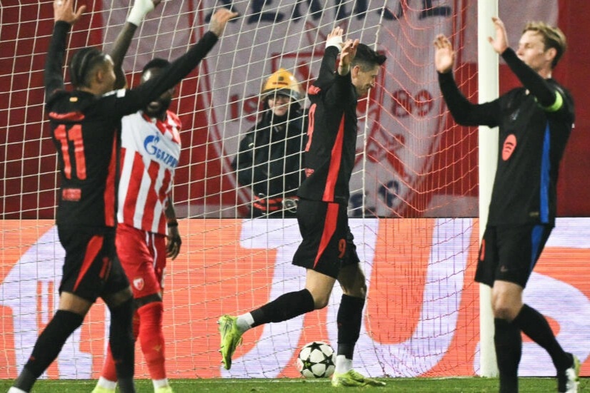 Barcelona tiếp tục thể hiện phong độ hủy diệt ở Champions League