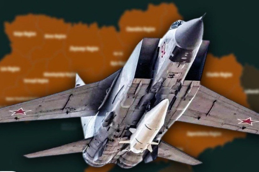 MiG-31K của Nga cất cánh, Ukraine báo động đỏ khẩn cấp trên cả nước