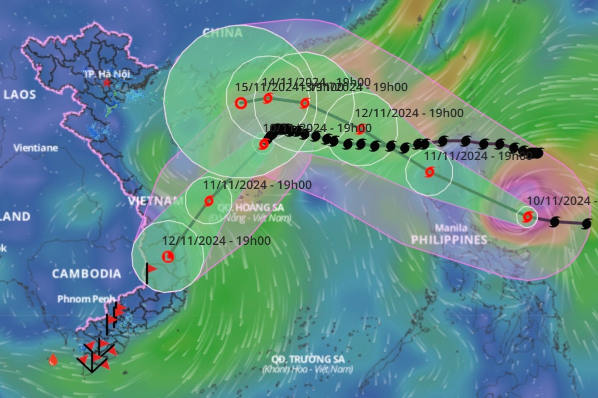 Biển Đông có thể đón 2 cơn bão liên tiếp trong những ngày tới