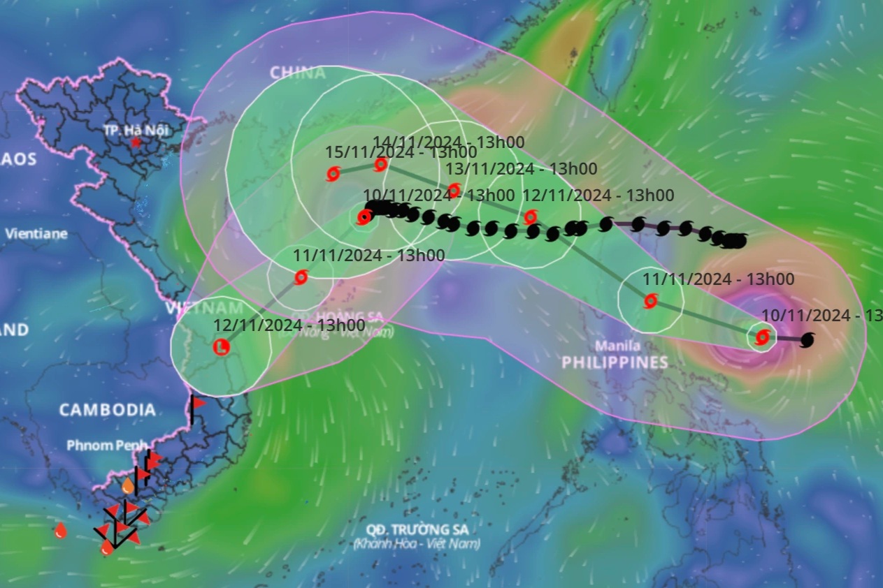 Hai cơn bão đang hoạt động, khả năng có thêm bão số 9