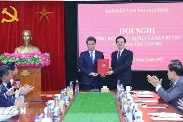 Ông Nguyễn Quang Đức giữ chức Phó Trưởng Ban Dân vận Trung ương