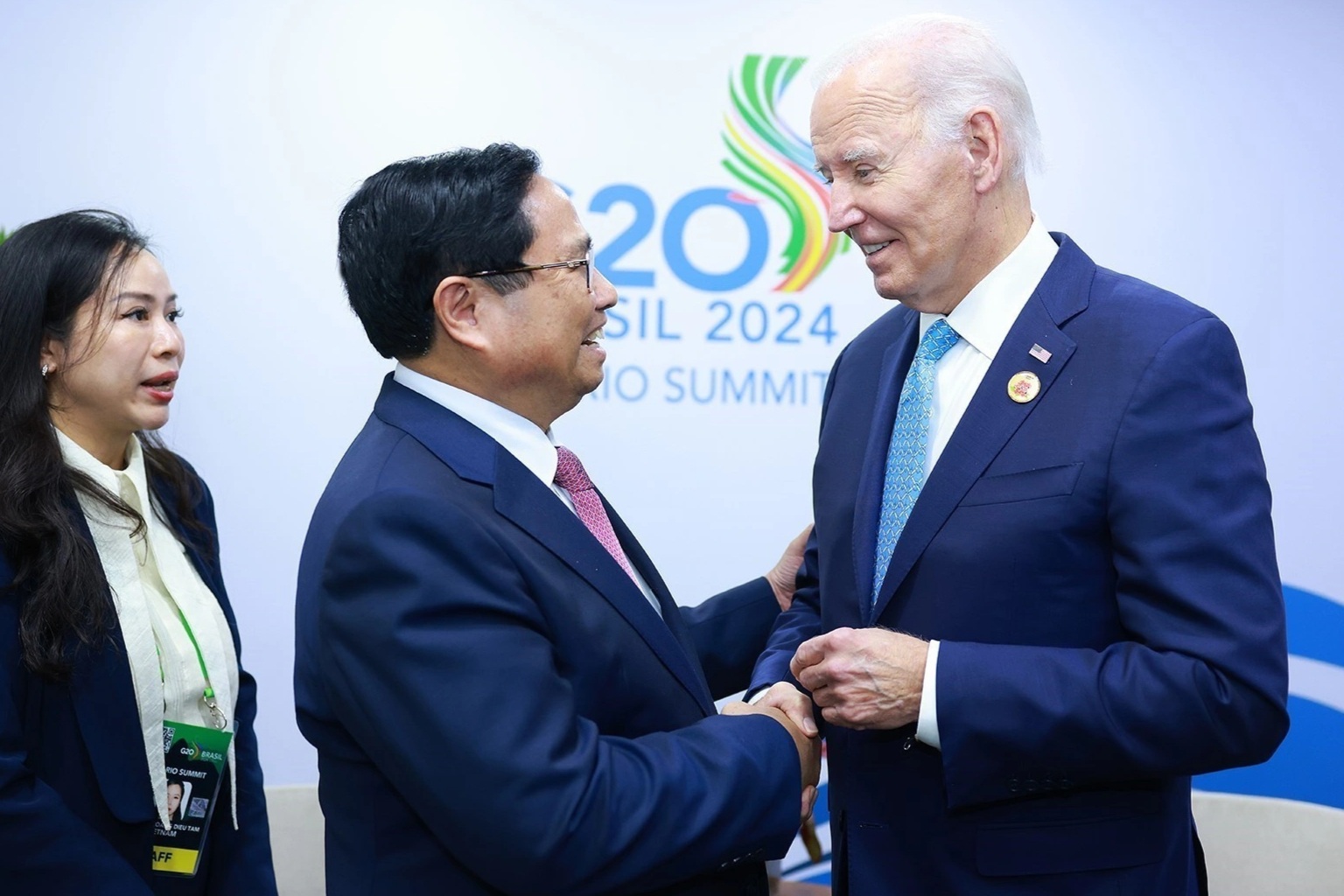 Thủ tướng gặp Tổng Bí thư, Chủ tịch Trung Quốc và Tổng thống Mỹ Joe Biden