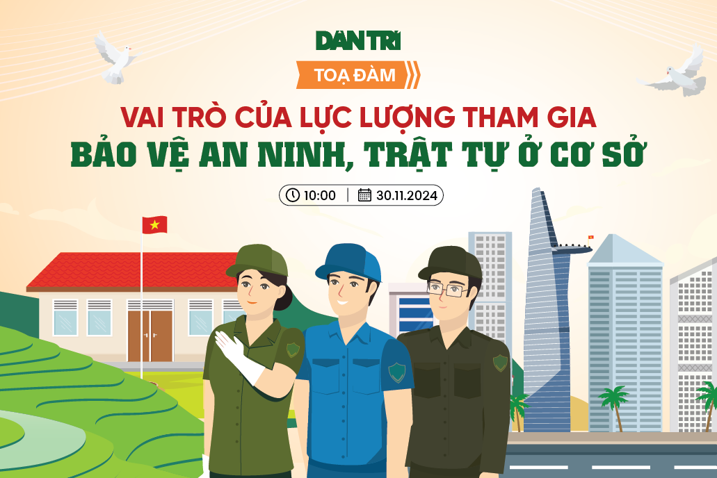 Tọa đàm trực tuyến "Vai trò của lực lượng tham gia bảo vệ ANTT ở cơ sở"