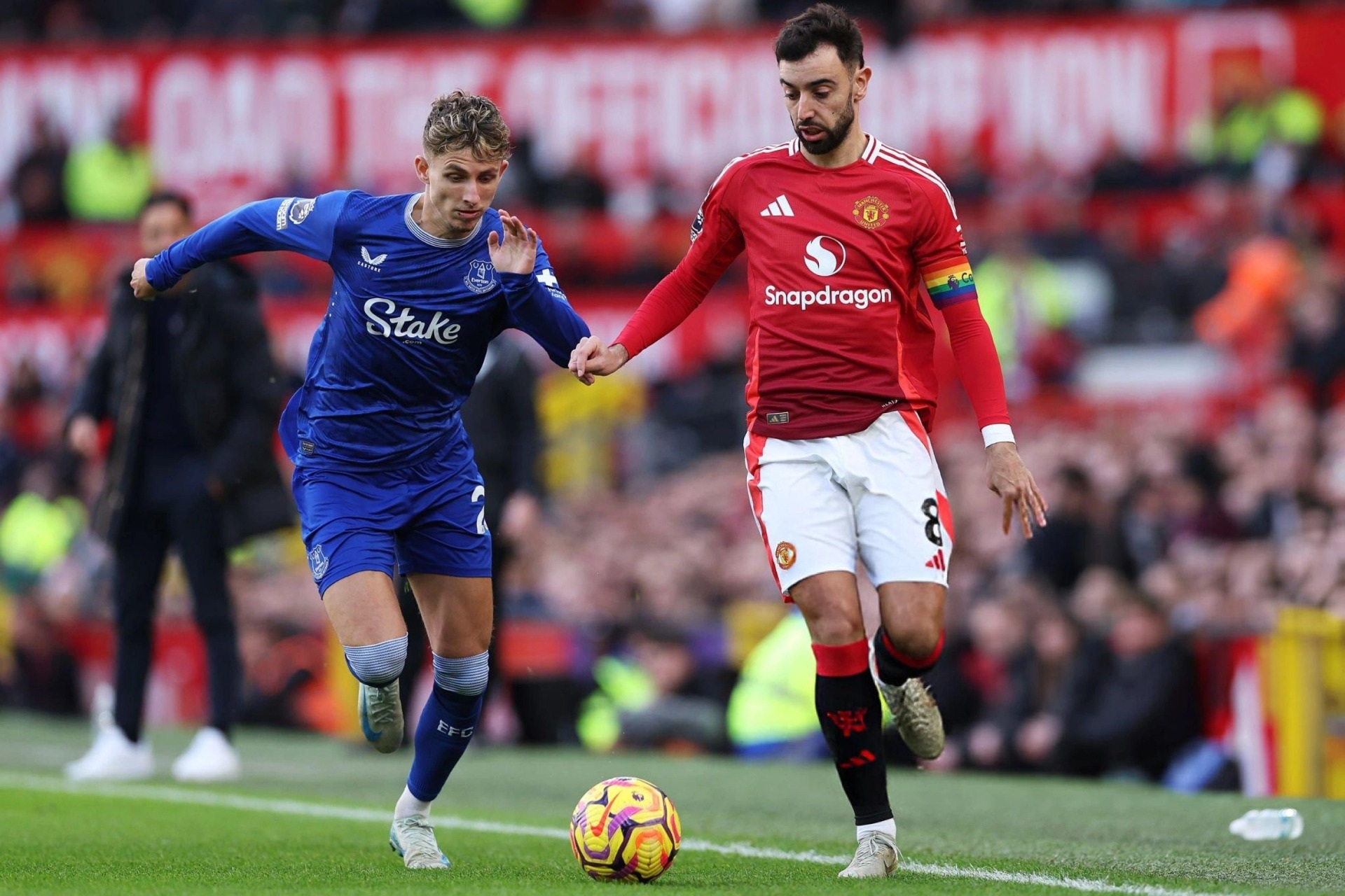 Man Utd 0-0 Everton (hiệp 1): Đội chủ nhà chơi áp đảo