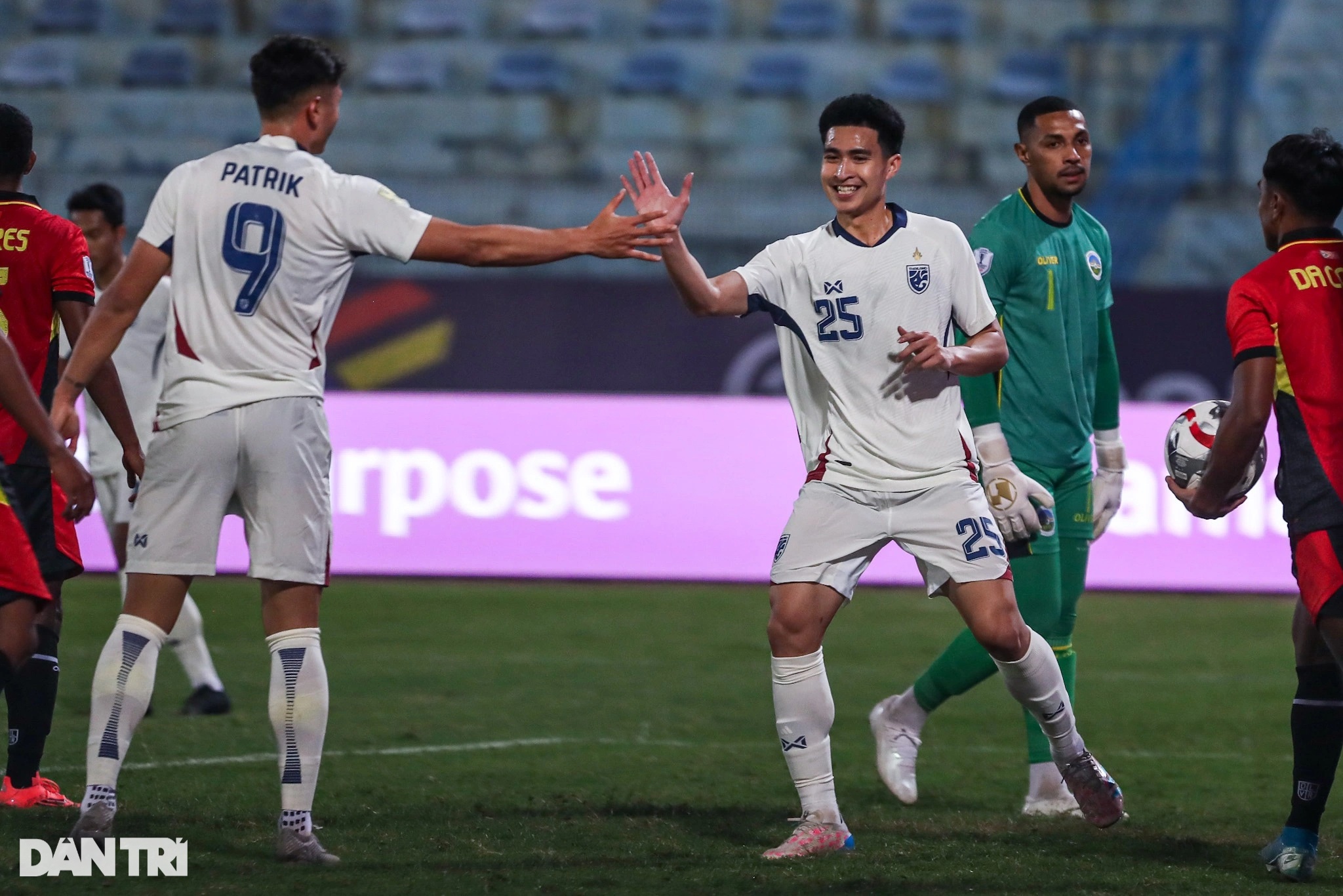 Timor Leste 0-10 Thái Lan (hiệp 2): Thua không kịp thở