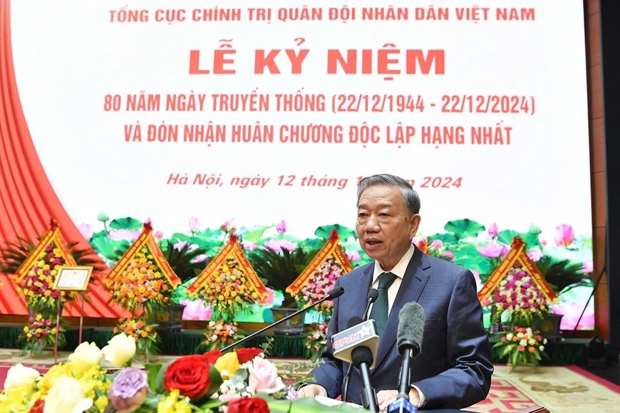 Tổng Bí thư Tô Lâm: Xây dựng Quân đội tinh, gọn, mạnh, tiến lên hiện đại
