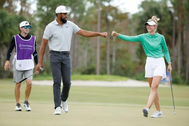 Tony Finau để lỡ cơ hội thi đấu chung với Nelly Korda