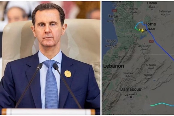 Hé lộ hành trình rời đất nước bí mật của Tổng thống Syria bị lật đổ