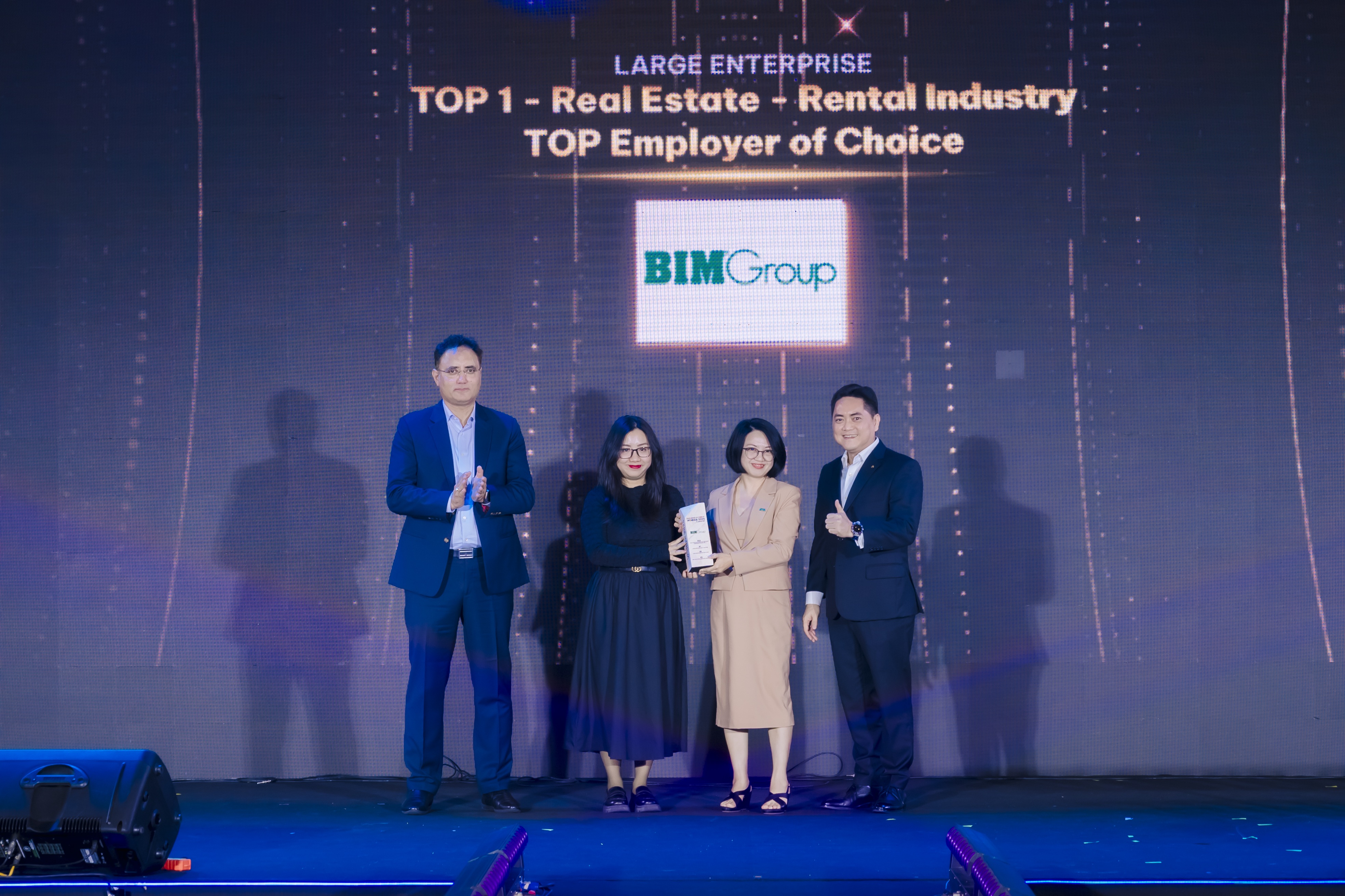 BIM Group tiếp tục dẫn đầu danh sách "Nhà tuyển dụng yêu thích 2024" ngành bất động sản