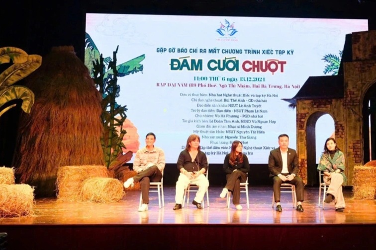 Trăn trở của các nghệ sĩ xiếc Hà Nội khi làm "Đám cưới chuột"