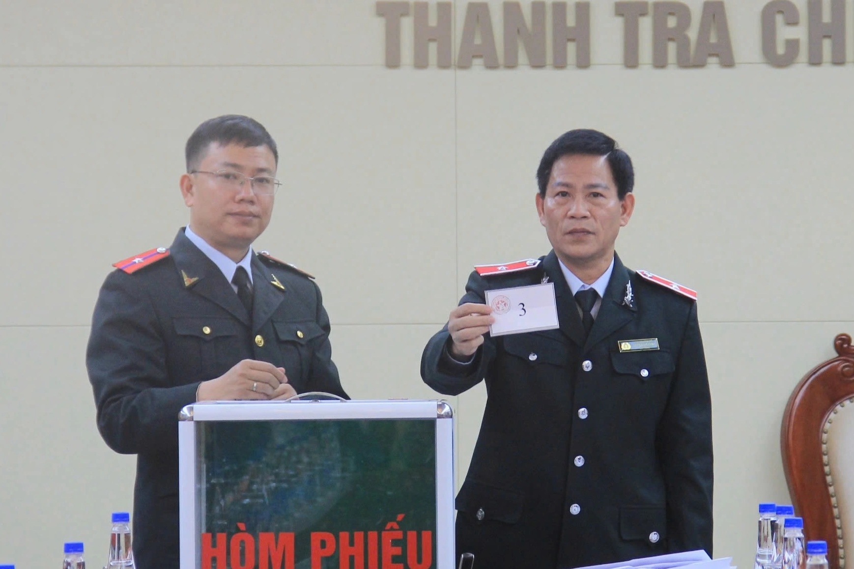 Thanh tra Chính phủ bốc thăm chọn 56 người có chức vụ để xác minh tài sản