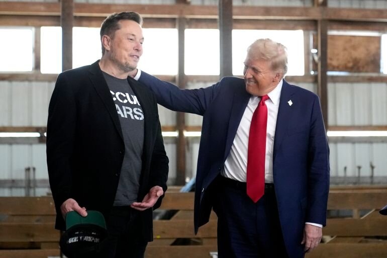 Ông Trump bác tin bị tỷ phú Elon Musk lấn át