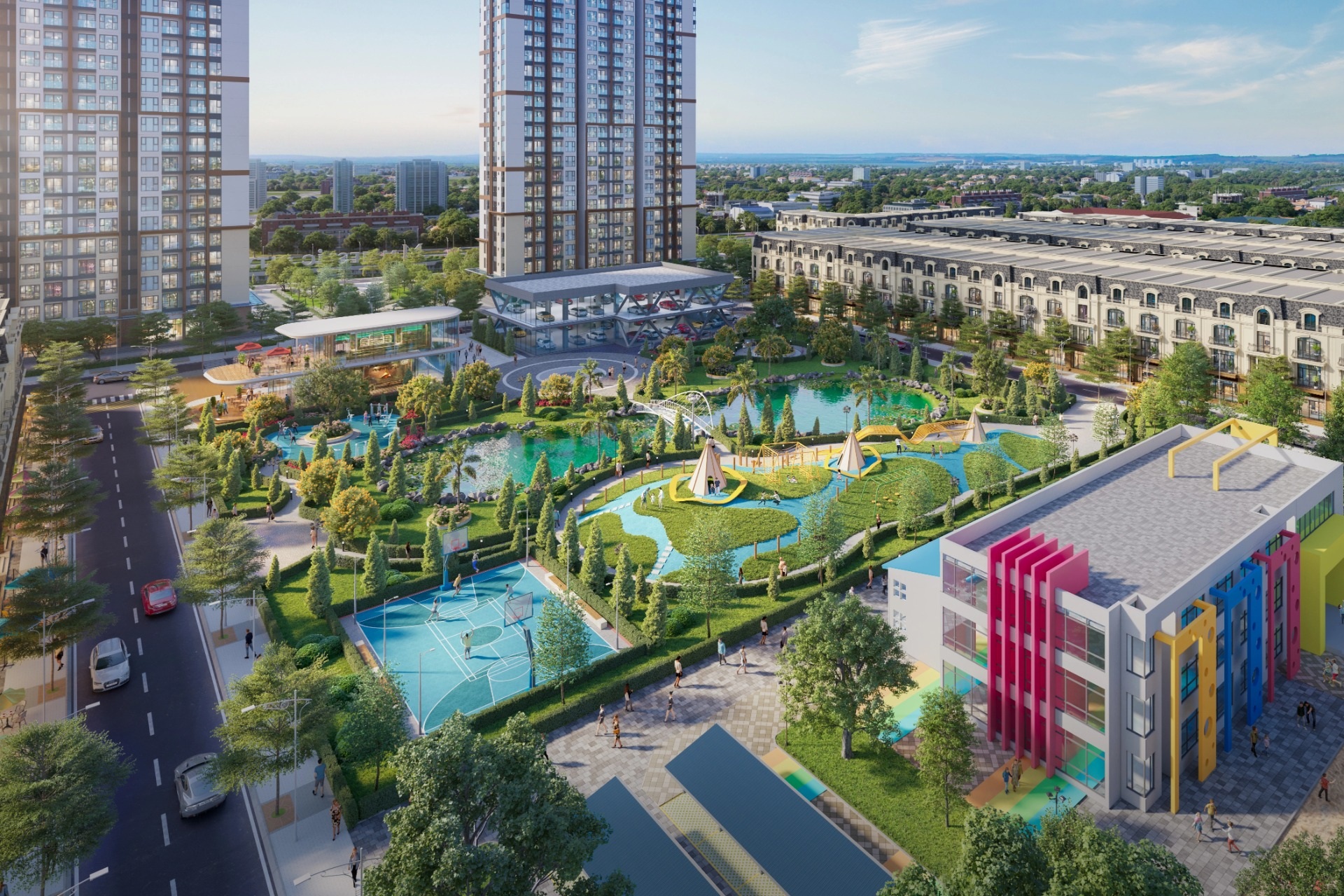 Sắp ra mắt khu đô thị đồng bộ, hiện đại Majestic City