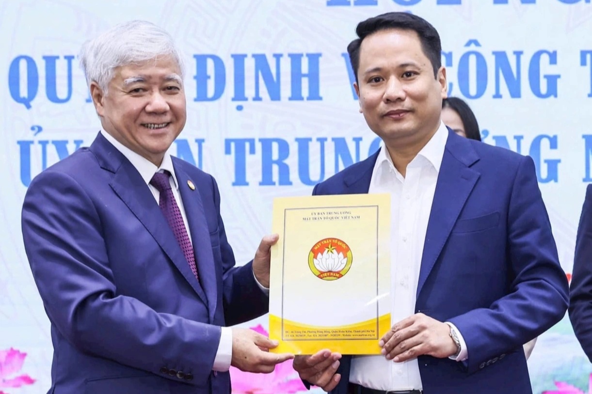 Cơ quan Ủy ban Trung ương MTTQ Việt Nam công bố tổ chức bộ máy mới