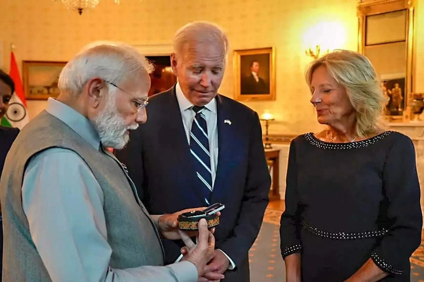 Món quà đắt nhất vợ chồng Tổng thống Biden nhận được từ các nhà lãnh đạo