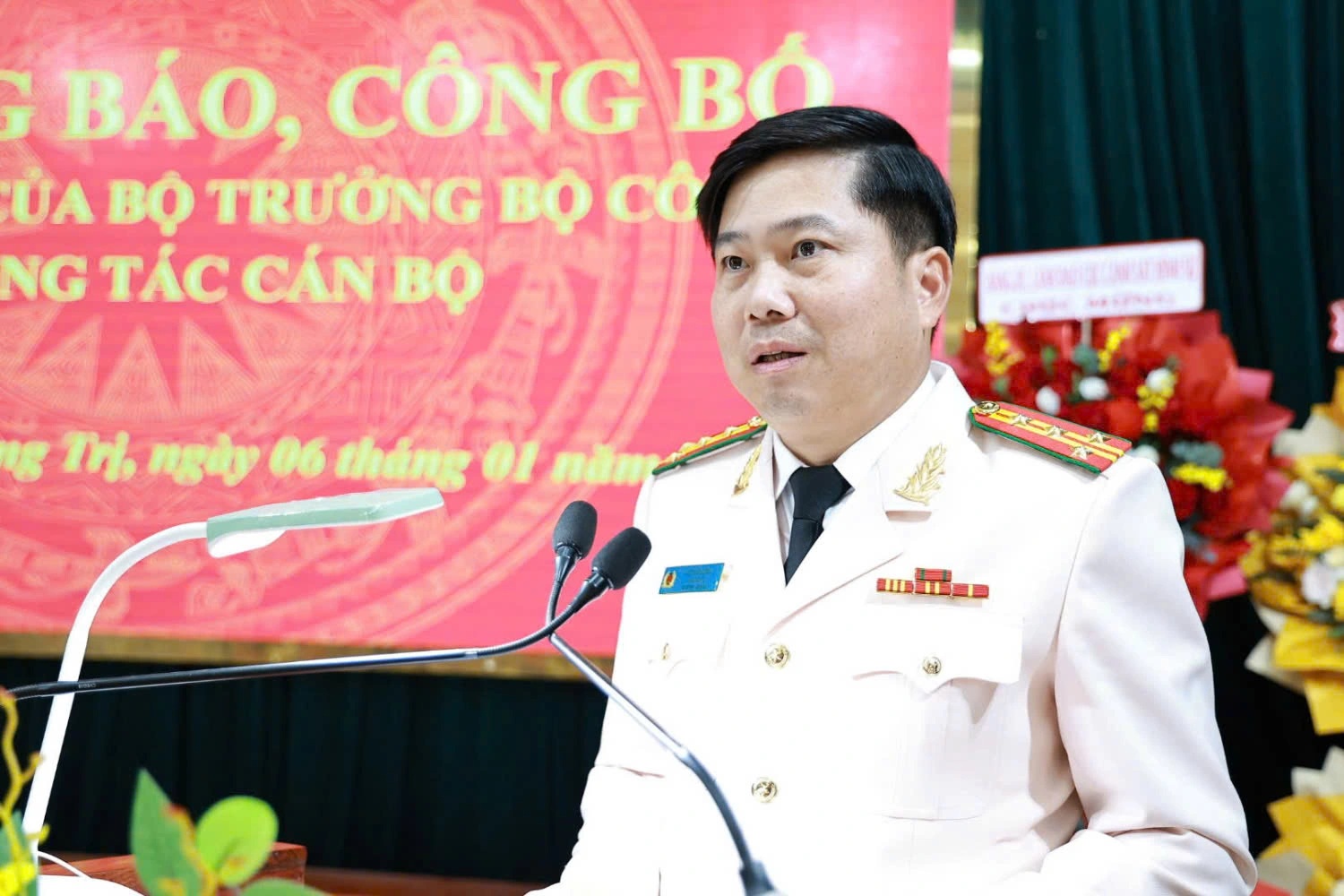 Cục phó CSĐT tội phạm về trật tự xã hội làm Giám đốc Công an Quảng Trị