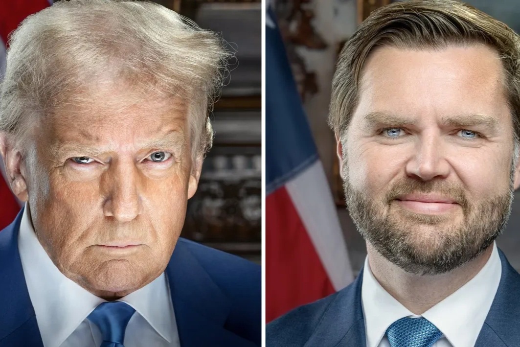 Ảnh chân dung chính thức của ông Trump gây chú ý