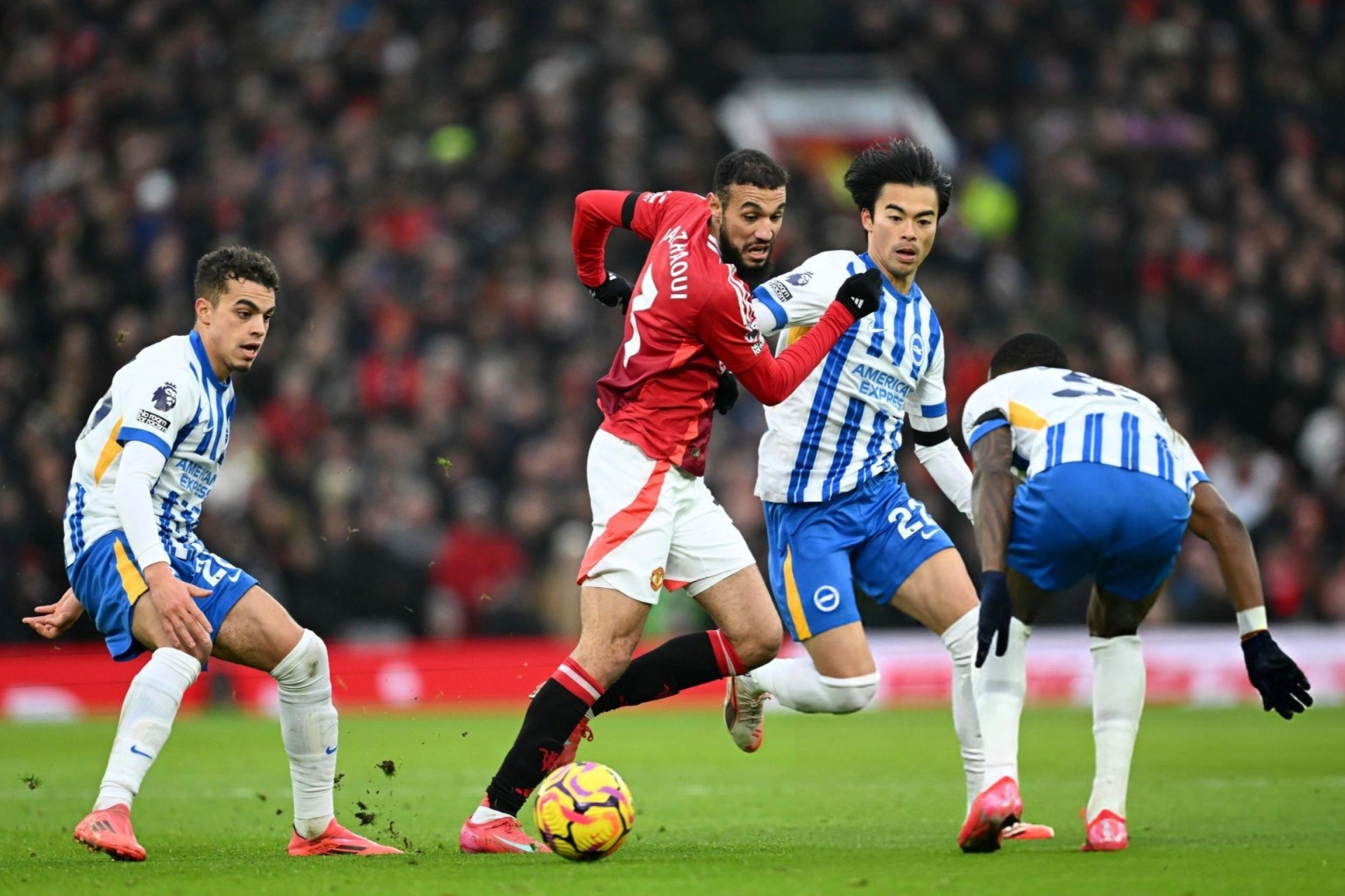 Man Utd 1-2 Brighton (hiệp 2): Mitoma lập công