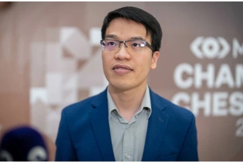 Lê Quang Liêm làm nên lịch sử tại giải cờ chớp online thế giới