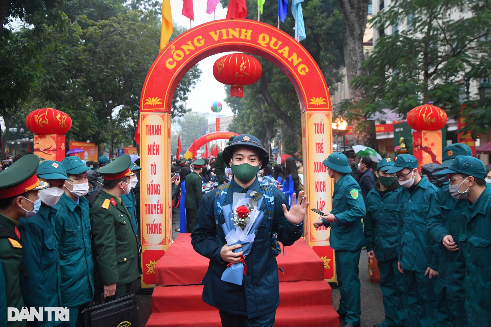 Tổ chức lễ giao nhận quân trên cả nước từ 13 đến 15/2